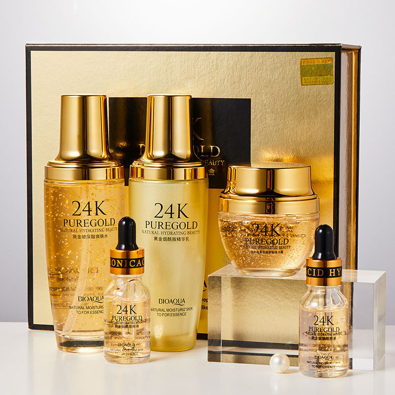 IN OFFERTA: Kit Oro 24k 5 IN 1 con Acido Ialuronico e Bava di Lumaca